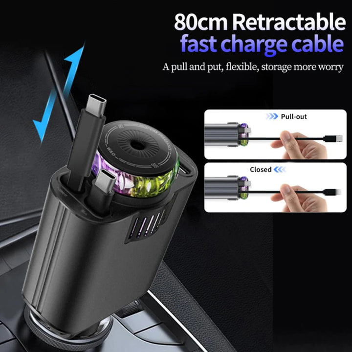 5-in-1 Starlight Car Charger