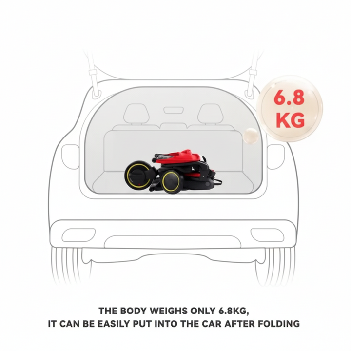 Baby Foldable Stroller – Lightweight & Portable Baby Pram for Travel