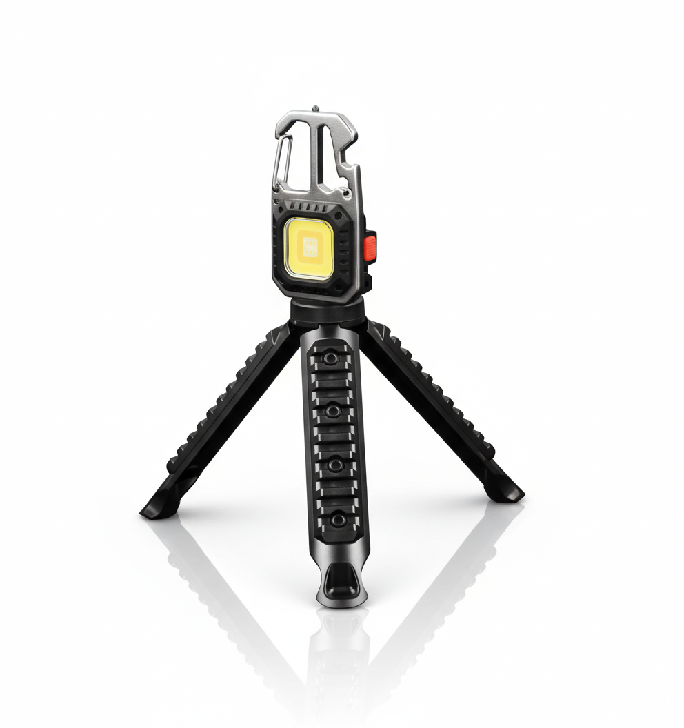 Mini LED Work Light – Rechargeable Tripod Lamp