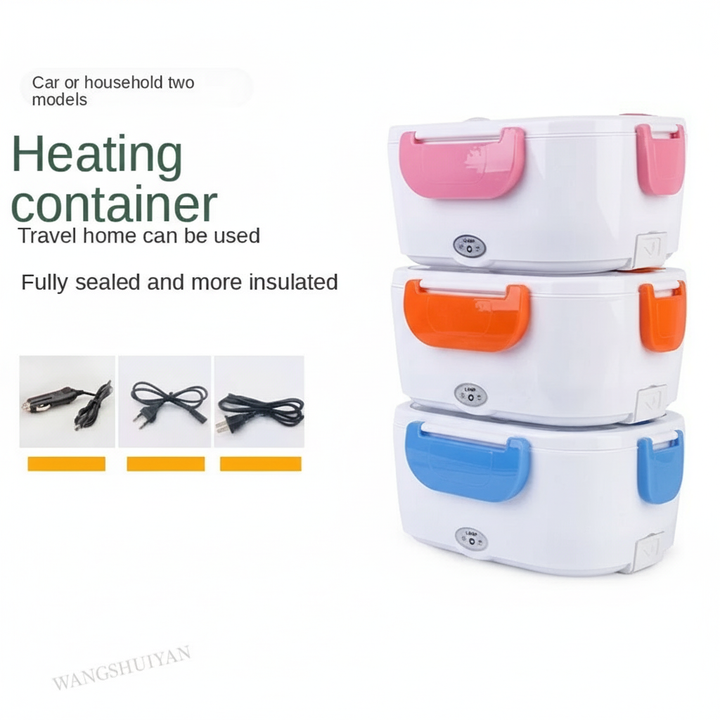 Electric Heating Lunch Box – Portable & Fast Food Warmer