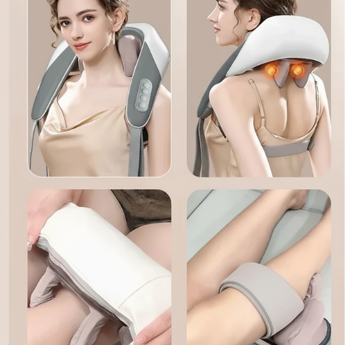 "3D Kneading Massager – Neck & Back Relief"