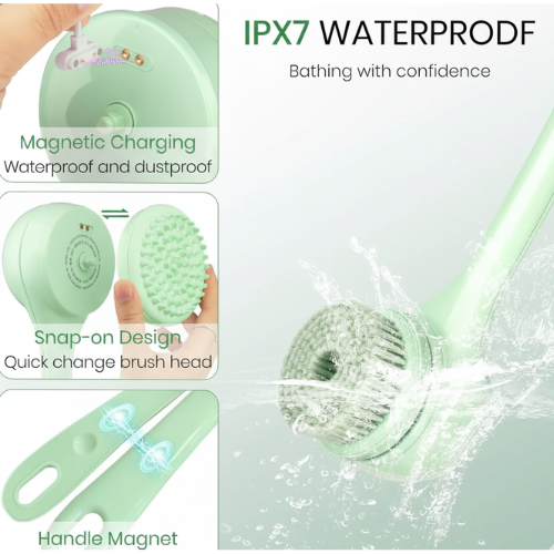 ⚡ Electric Body Brush – Deep Clean & Smooth Skin