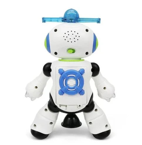 FunBlast Dancing Robot – LED Music Robot Toy for Boys & Girls